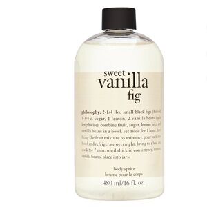 Philosophy Sweet Vanilla Fig Body Spritz 16 oz $36 Retail